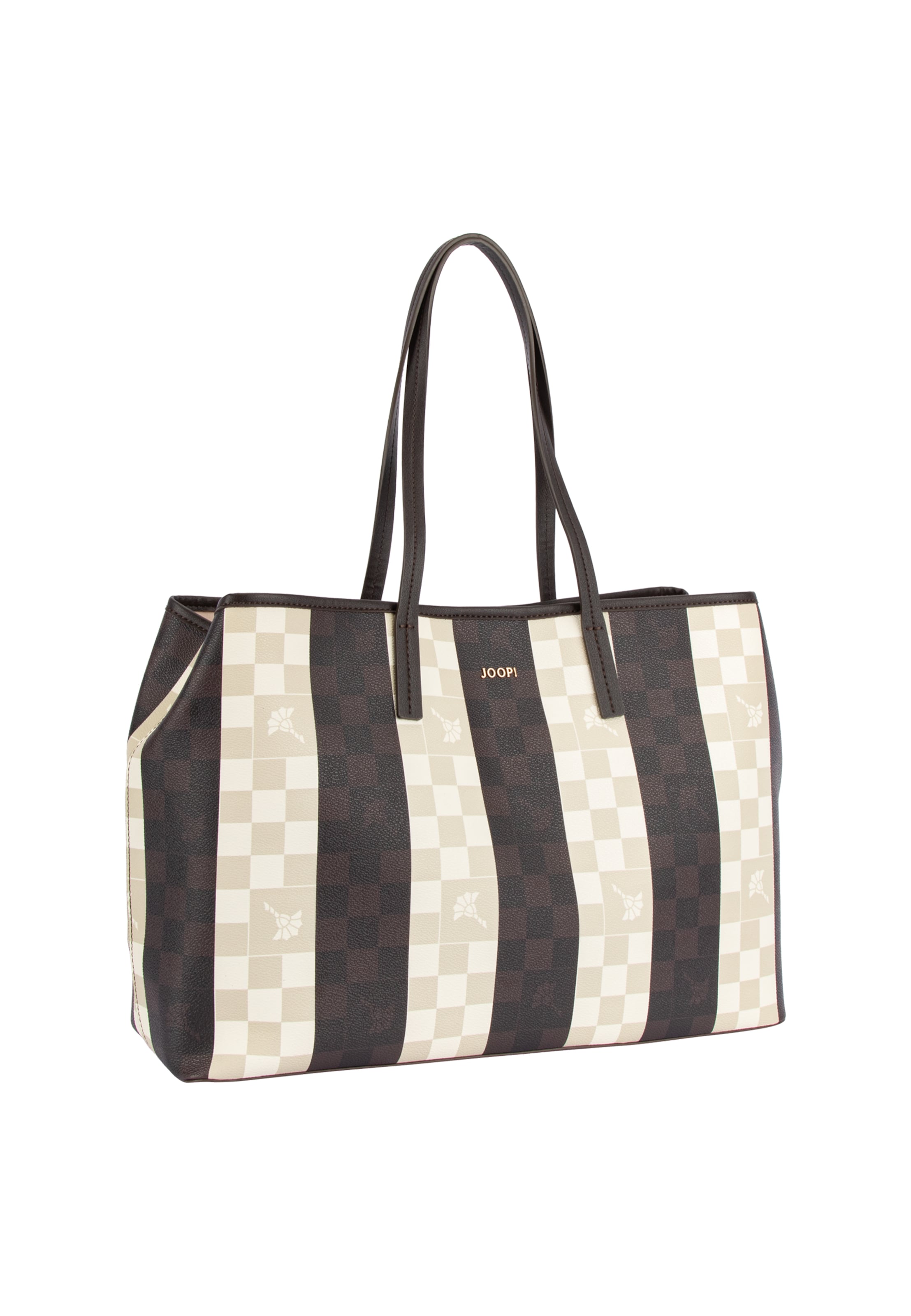 JOOP! - Shopper 'Piazza Rigato Imogen' en marrón