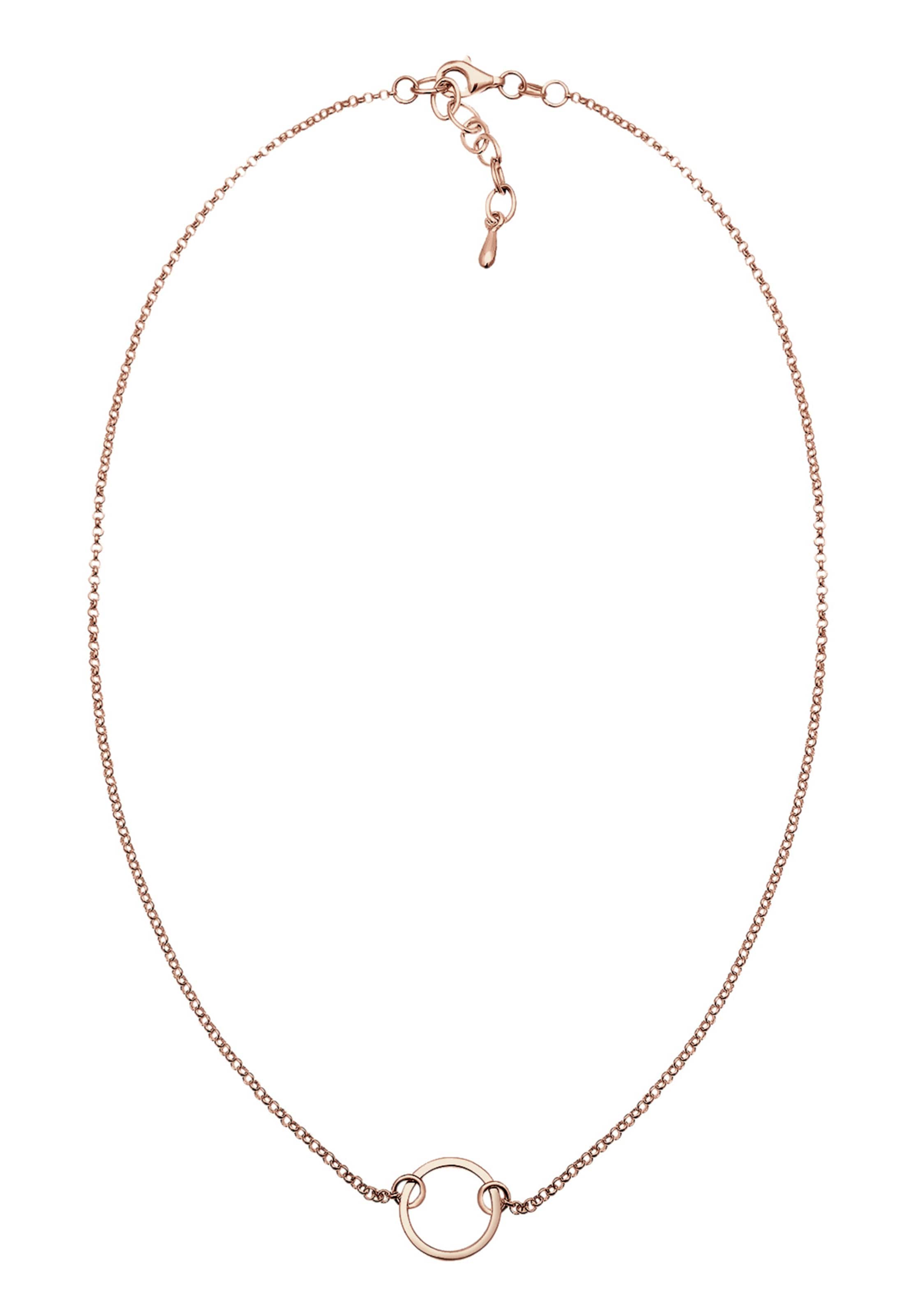 ELLI Łańcuszek 'Kreis' w kolorze złoty