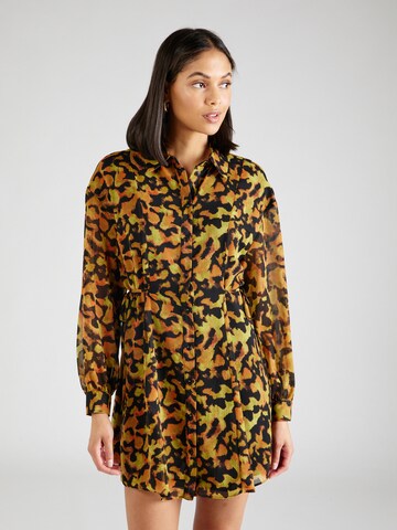 TOPSHOP Blousejurk in Gemengde kleuren: voorkant