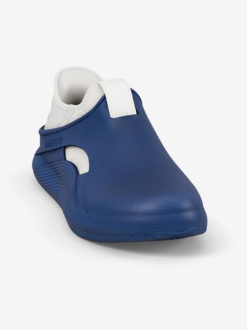 RALFY'S Classic Flats 'N1 Combo' in Blue: front