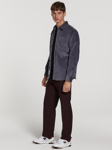 Shiwi Comfort fit Button Up Shirt 'Dave' in Grey