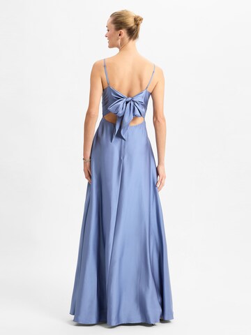 Robe de soirée Marie Lund en bleu