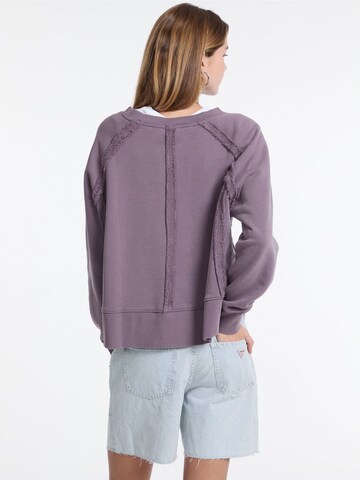 GUESS Sweatshirt in Lila