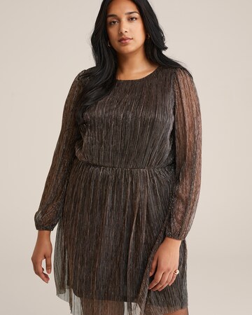 WE Fashion Šaty - Bronzová: predná strana