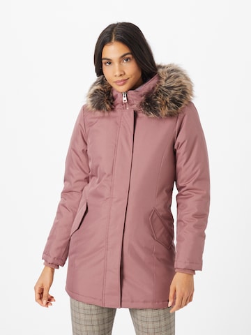 ONLY Winter Jacket 'Katy' in Pink: front