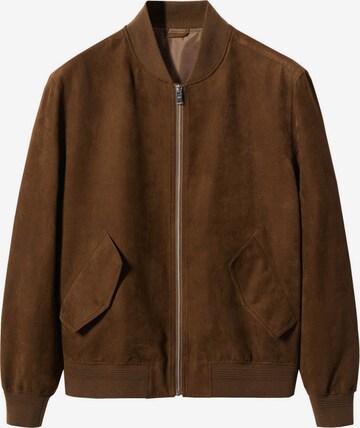 MANGO MAN Between-Season Jacket 'Bero' in Brown: front