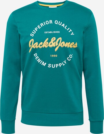 zaļš JACK & JONES Sportisks džemperis 'ANDY': no priekšpuses
