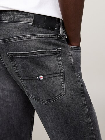 Tommy Jeans Slimfit Jeans 'SCANTON' in Zwart