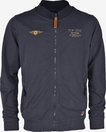 TOP GUN Between-Season Jacket ' ' in Blue: front