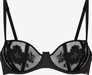 Hunkemöller Minimiser Bra 'Ember' in Black: front