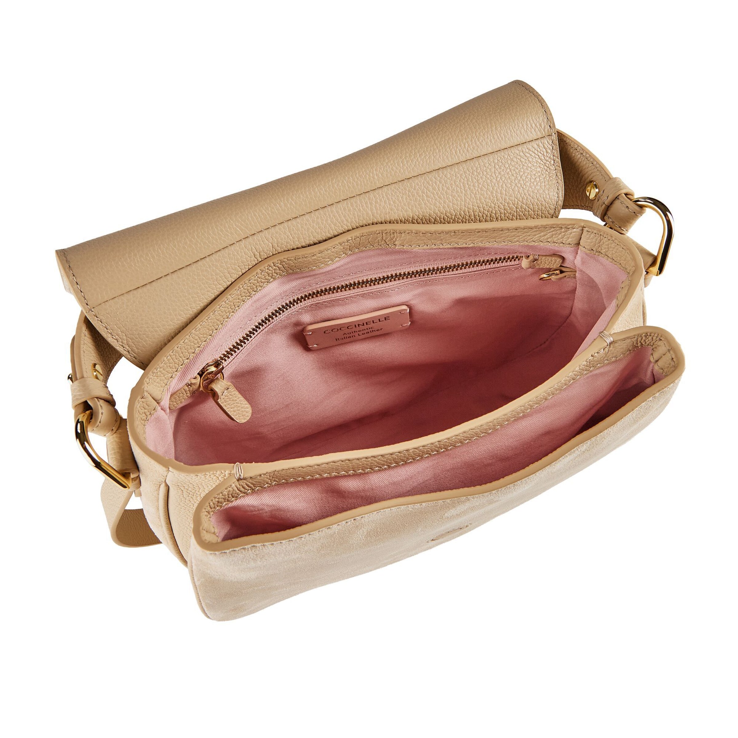 Coccinelle Crossbody bag 'Mavery' in Beige