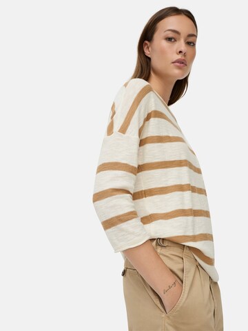 CAMEL ACTIVE Boxy Strickpullover mit 3/4-Ärmeln in Beige