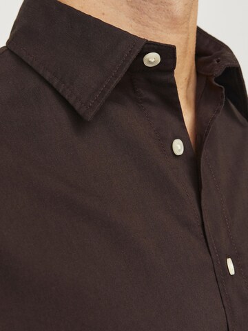 Fit confort Chemise JACK & JONES en marron