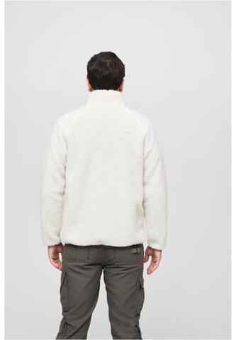 Brandit Fleece jas in Wit