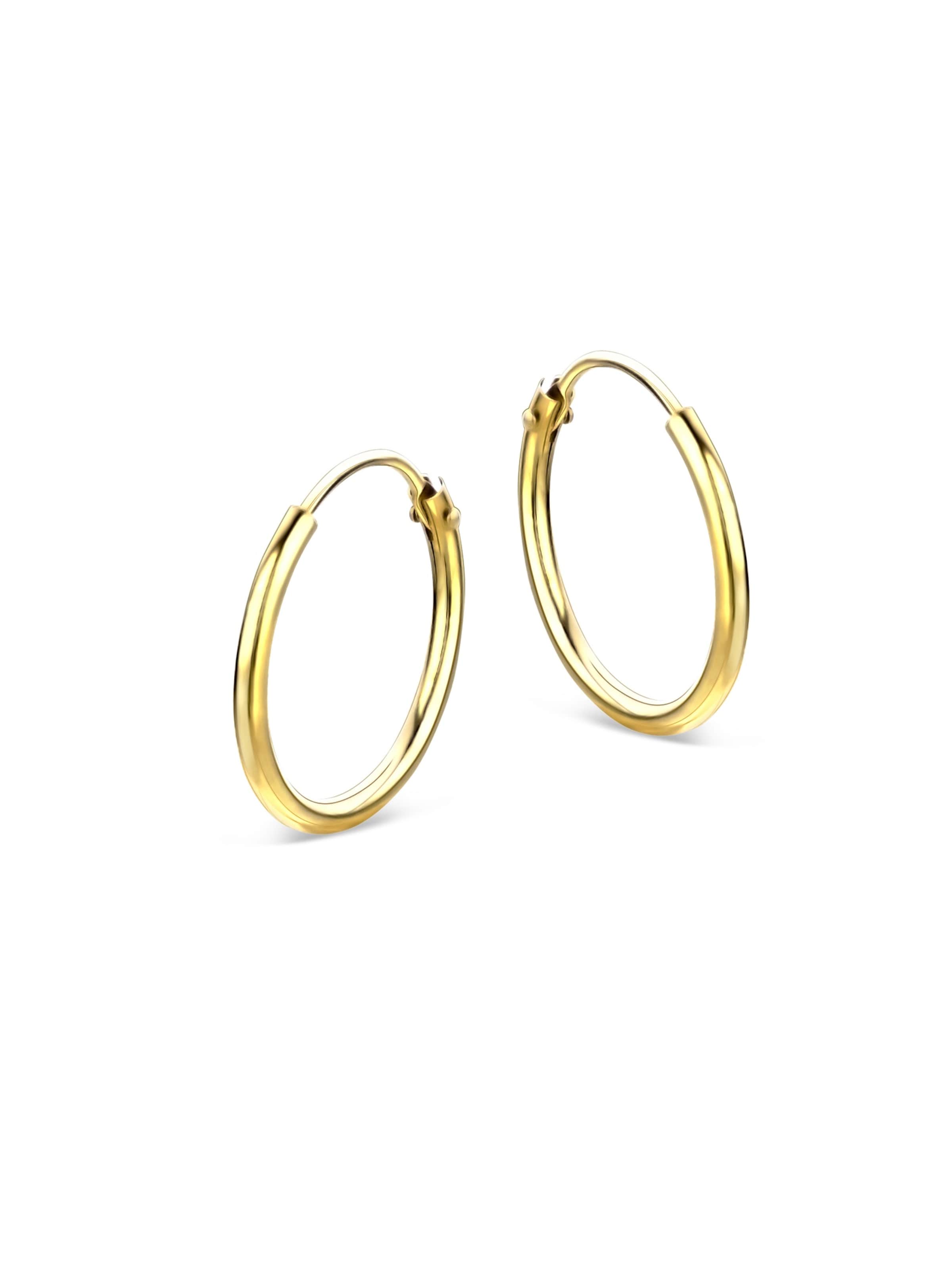 DIAMANT LETERNEL Earrings in Gold: front