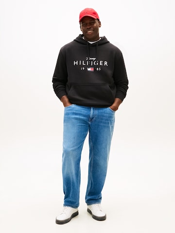 Tommy Hilfiger Big & Tall Sweatshirt 'BRNDLOVE' in Schwarz