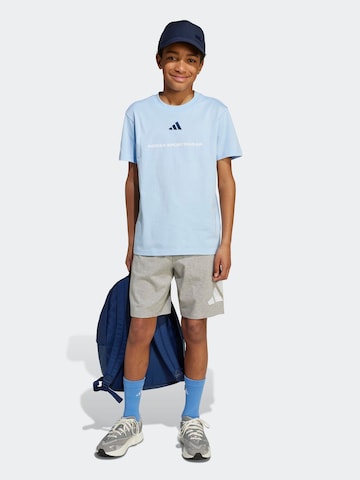 ADIDAS SPORTSWEAR - Camiseta funcional en azul: frente