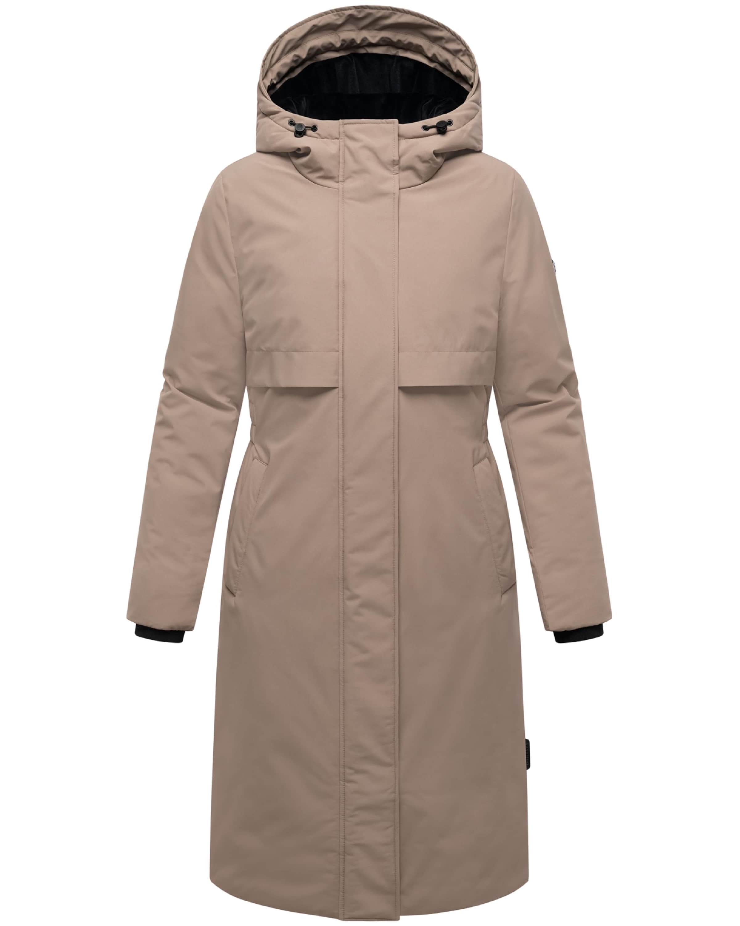 Manteau d’hiver 'Eismelodie 14' NAVAHOO en beige : devant