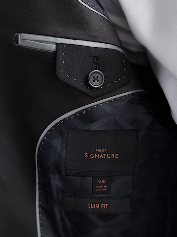 Next Slim Fit Sakko in Schwarz