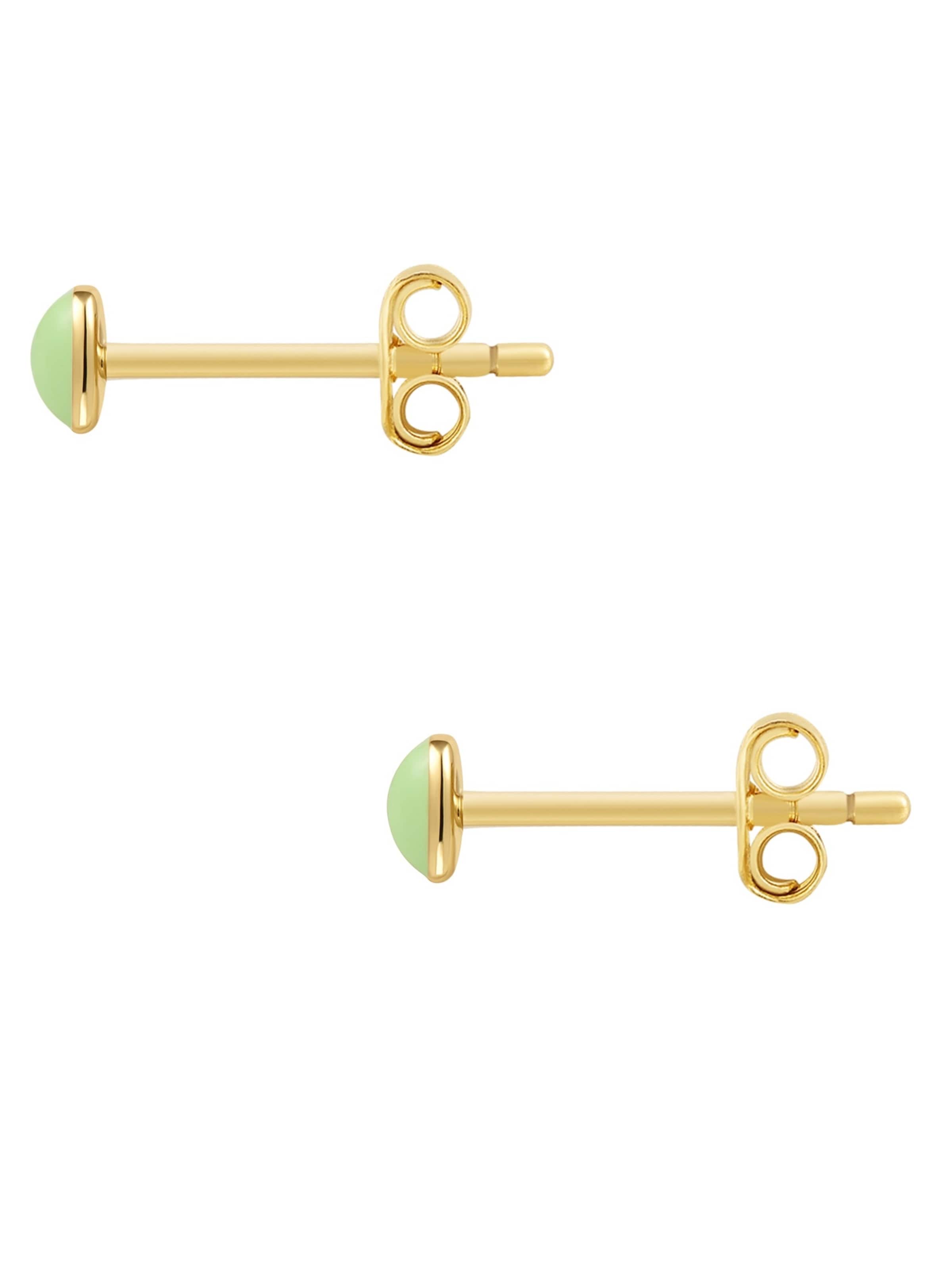 Glanzstücke München Oorbellen in Groen