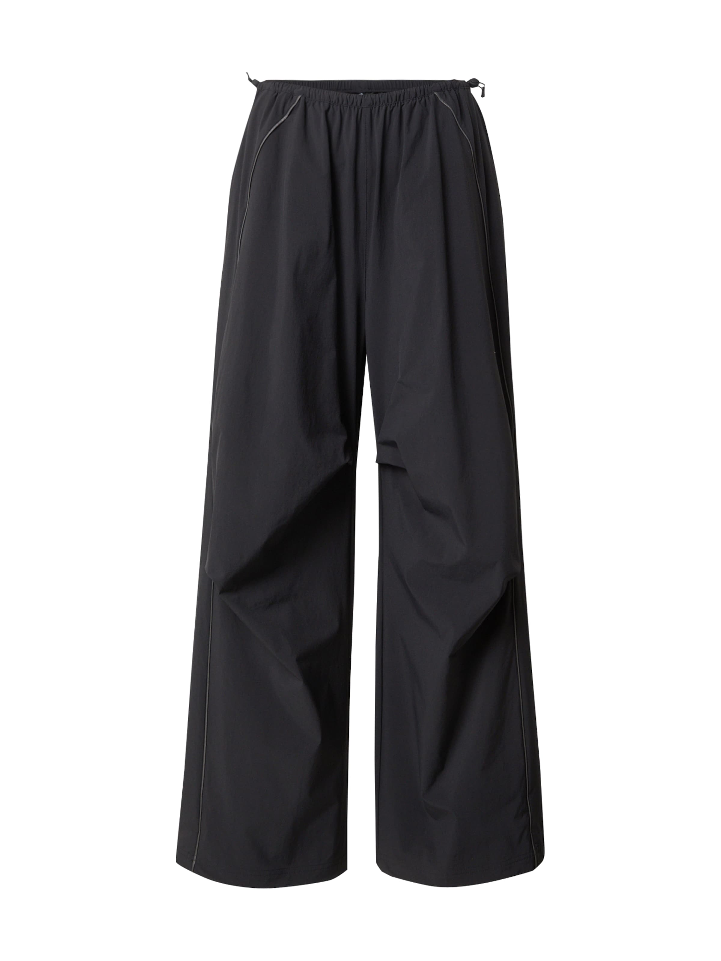 ADIDAS TERREX Широкий Штаны 'National Geographic AEROREADY Woven' в Черный: спереди