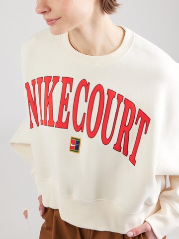 NIKE - Camiseta deportiva 'PHNX FLC' en beige