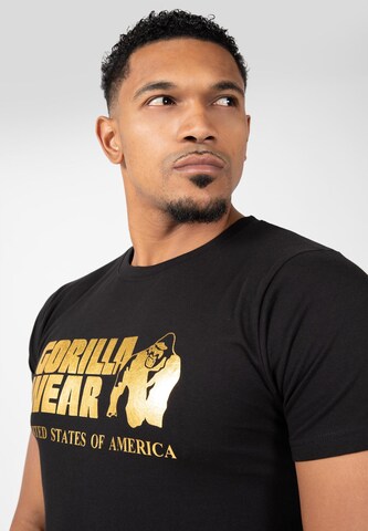 T-Shirt fonctionnel 'Classic' Gorilla Wear en noir