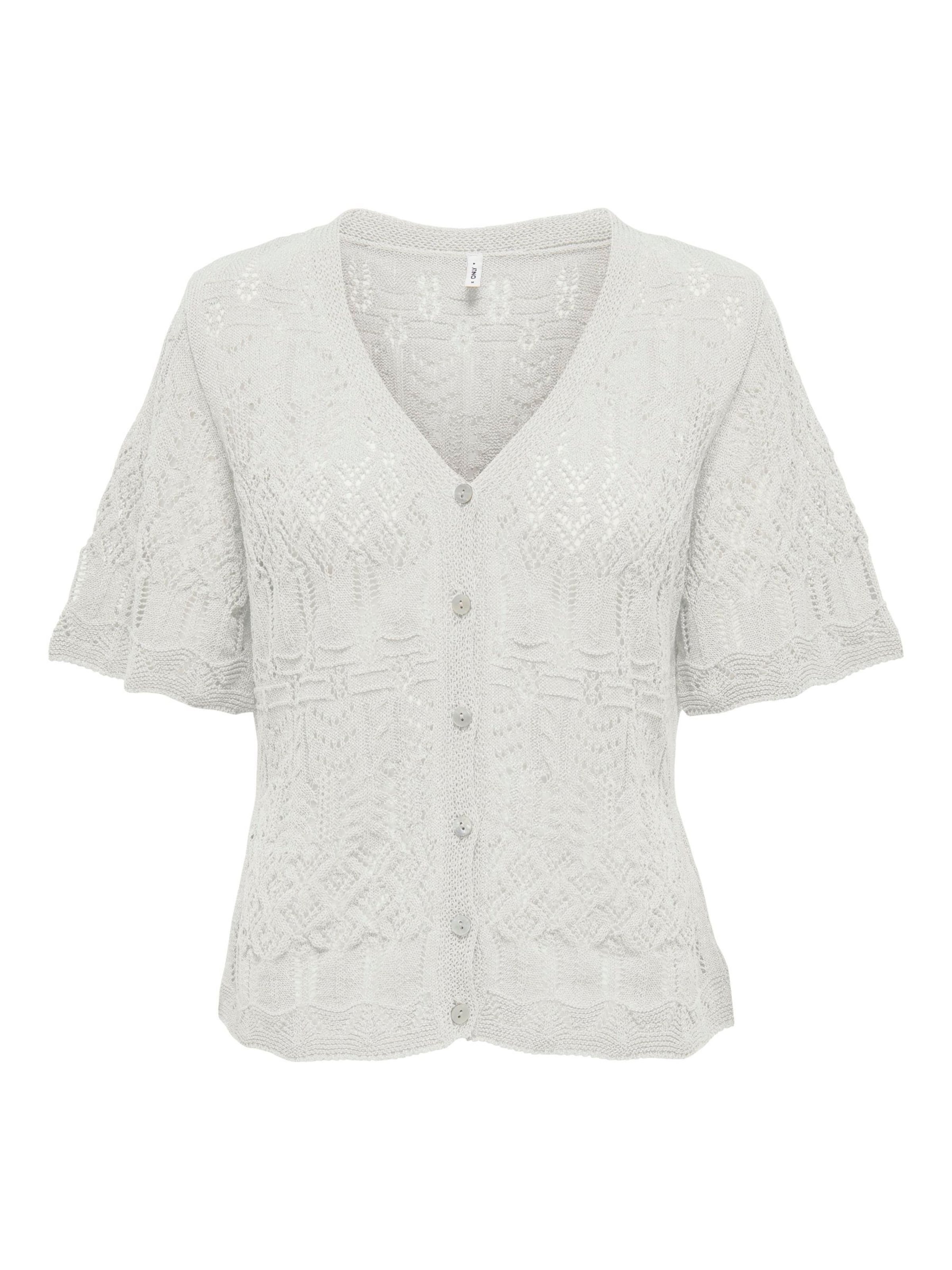 ONLY Cardigan 'ONLLovely' i hvid: forside