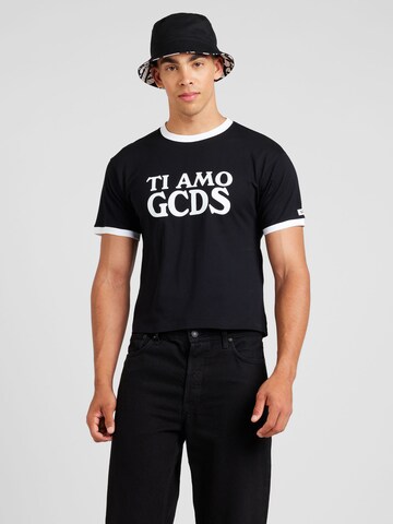 T-Shirt 'TI AMO' GCDS en noir : devant