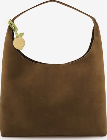 Sac bandoulière 'Nibe' Seidenfelt en marron : devant