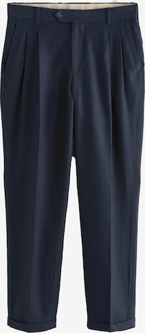 Regular Pantalon à plis 'N.Premium' Next en bleu : devant