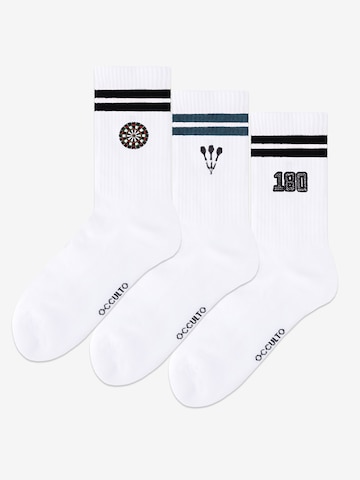 Occulto - Calcetines deportivos 'Rio' en blanco