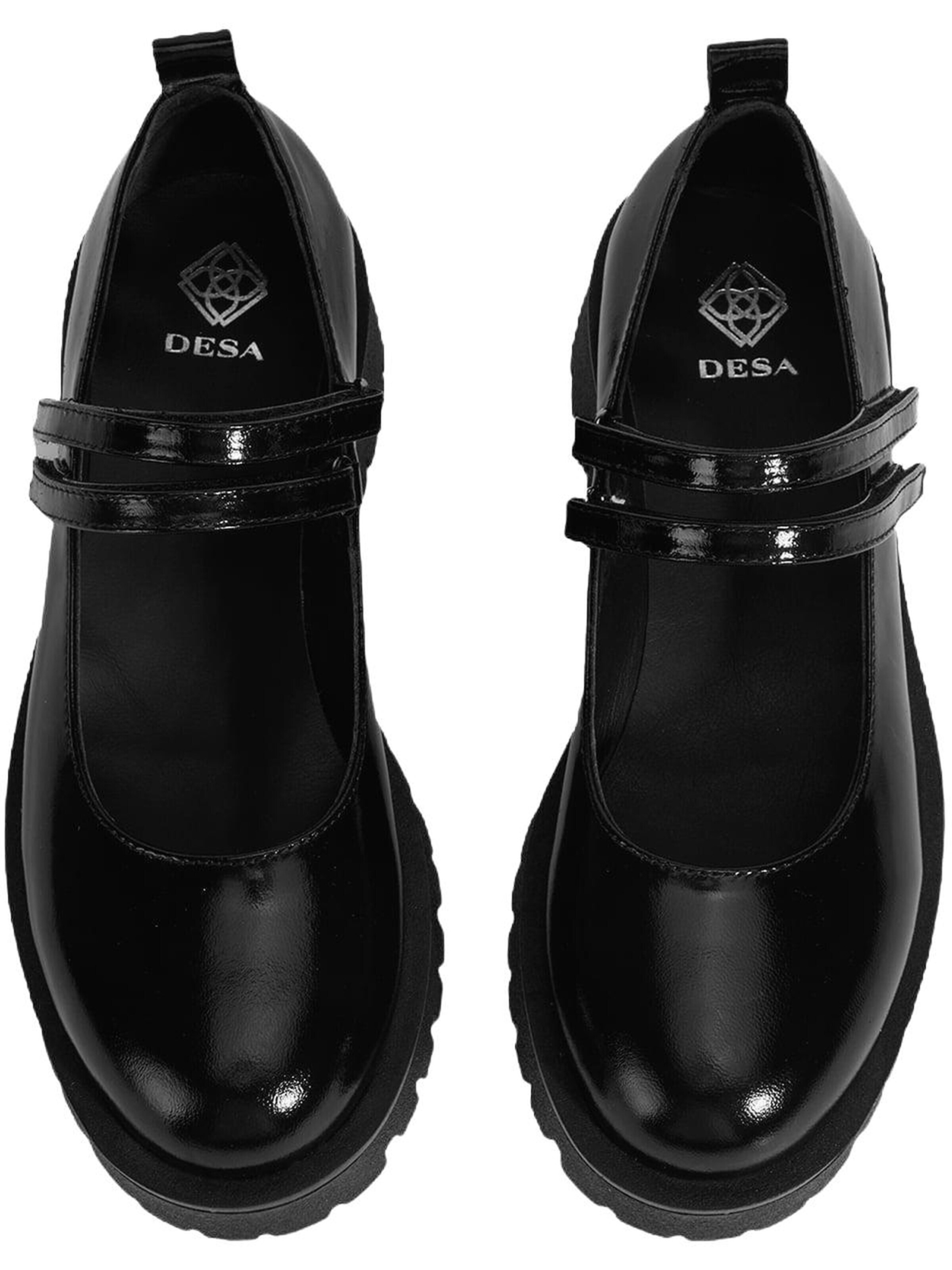 Desa Slipper 'Slip-Ons' in Schwarz