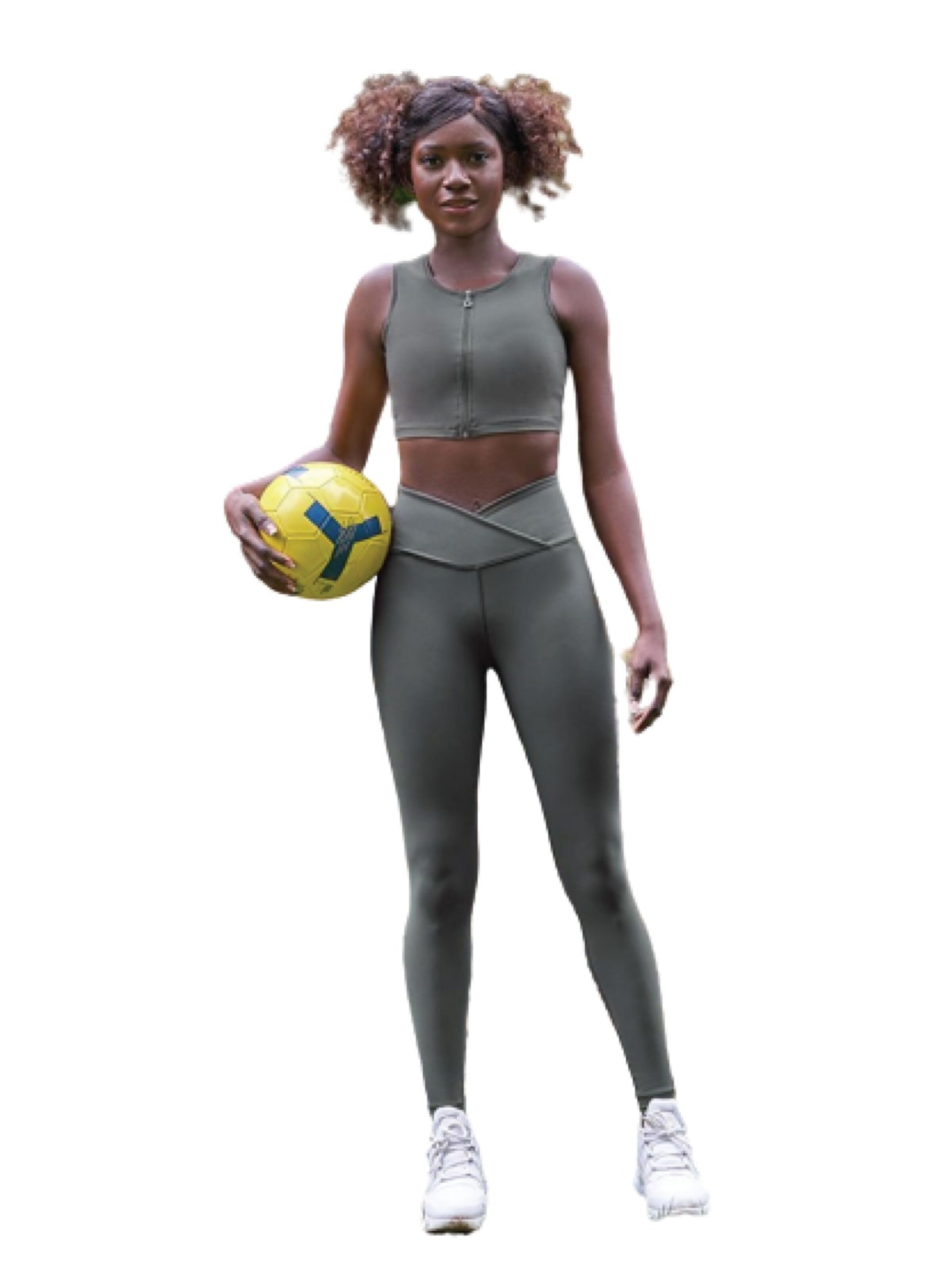 Lismina Slimfit Leggings‌‌‌‌‌‌‌‌‌‌ in Grün