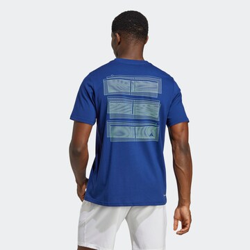 ADIDAS PERFORMANCE Funktionsshirt in Blau: predná strana