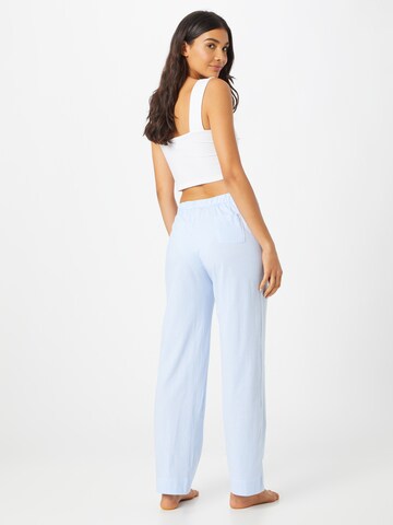 Regular Pantalon de pyjama Lauren Ralph Lauren en bleu