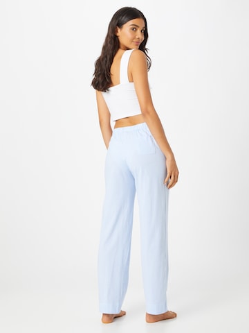 Regular Pantalon de pyjama Lauren Ralph Lauren en bleu