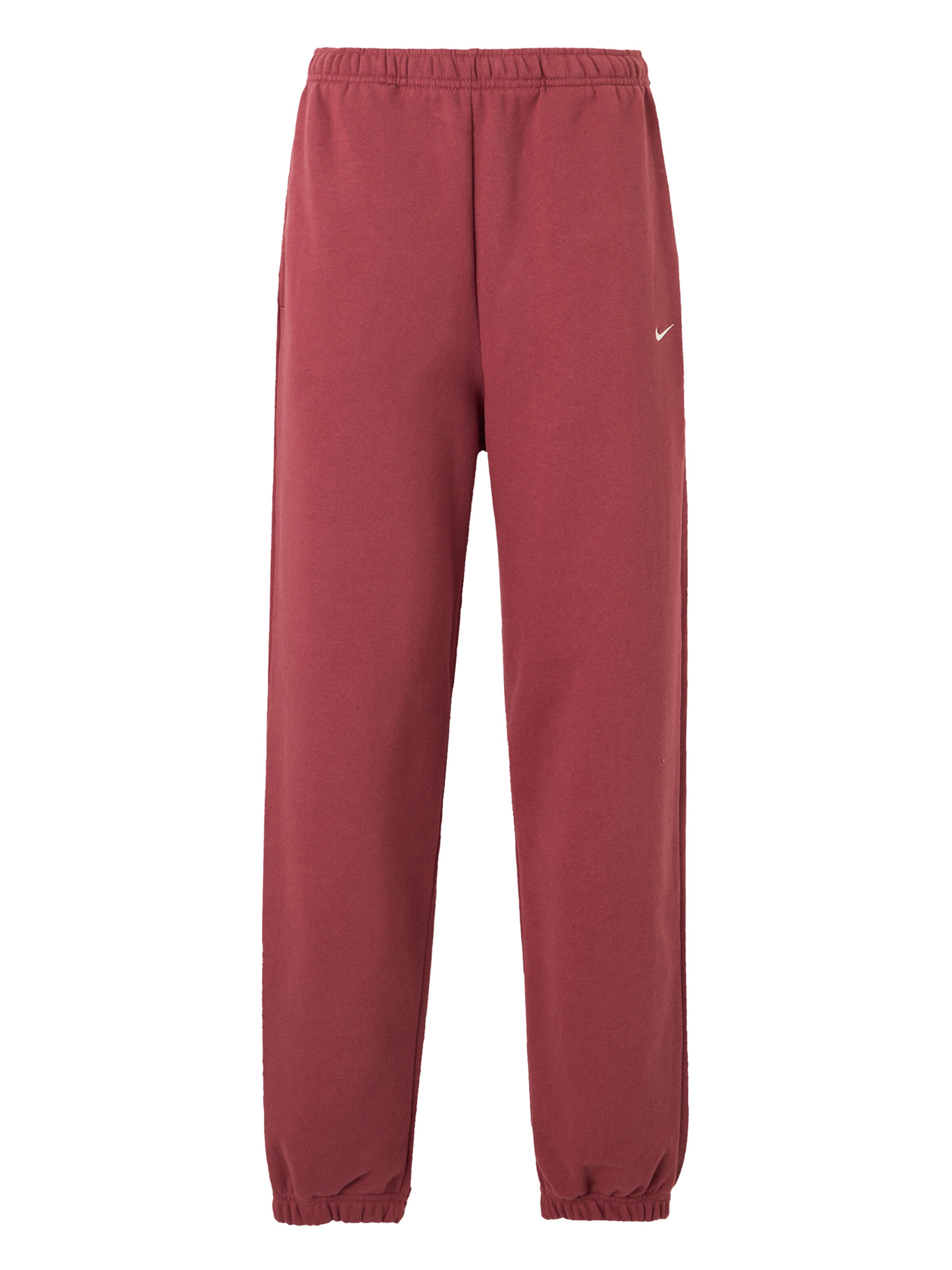 Pantaloni 'Studio Fleece' di Nike Sportswear in rosso: frontale