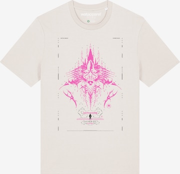 Watapparel Shirt 'Goth Mystic' in Wit: voorkant