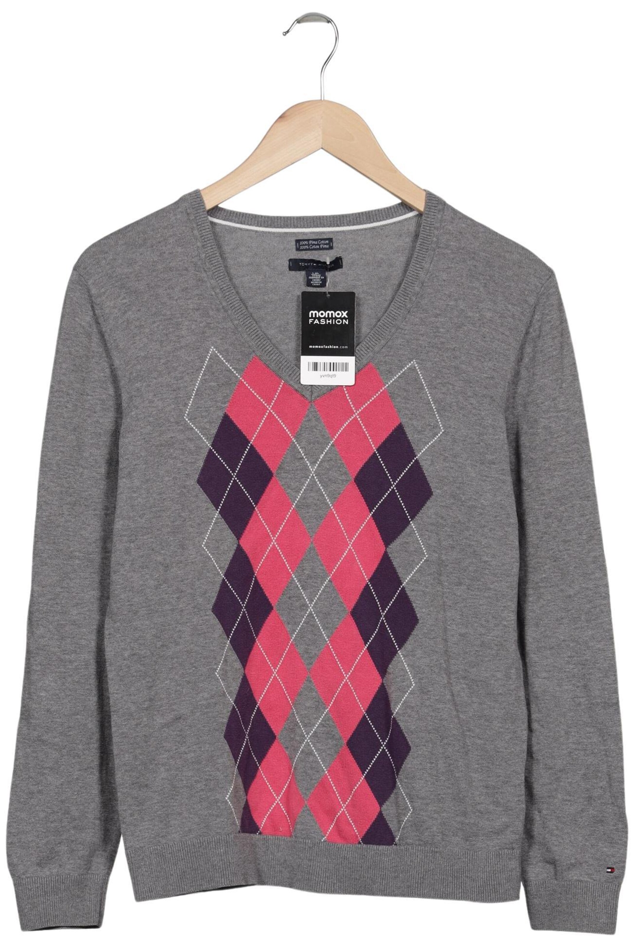 TOMMY HILFIGER Sweater & Cardigan in L in Grey: front