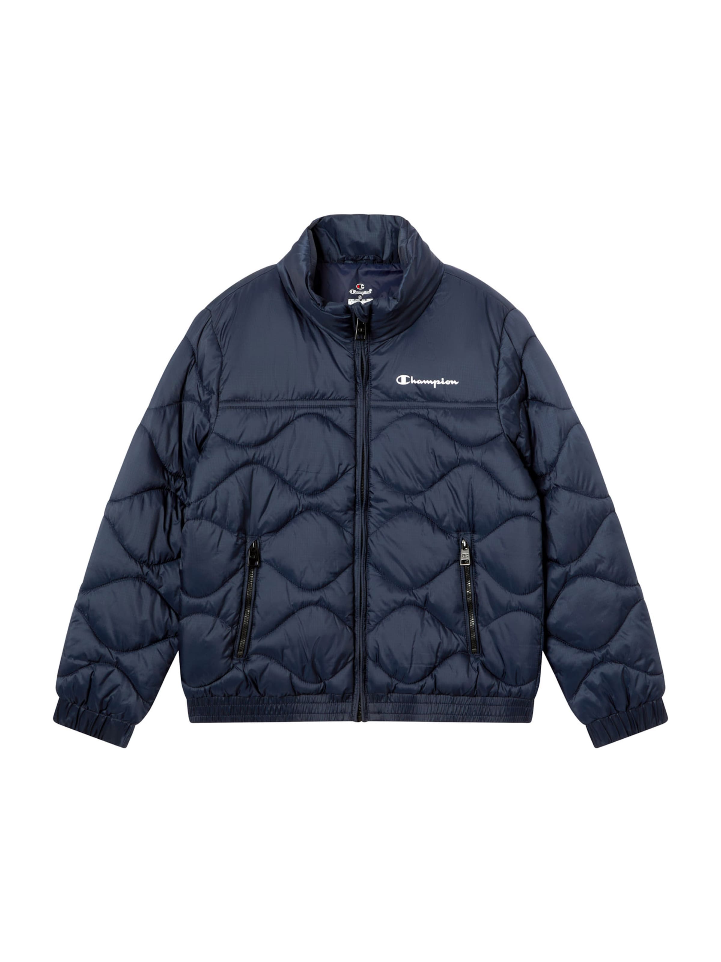 zils Champion Authentic Athletic Apparel Starpsezonu jaka: no priekšpuses