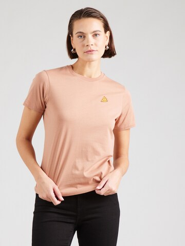 T-shirt 'Pizza Love' Iriedaily en rose : devant