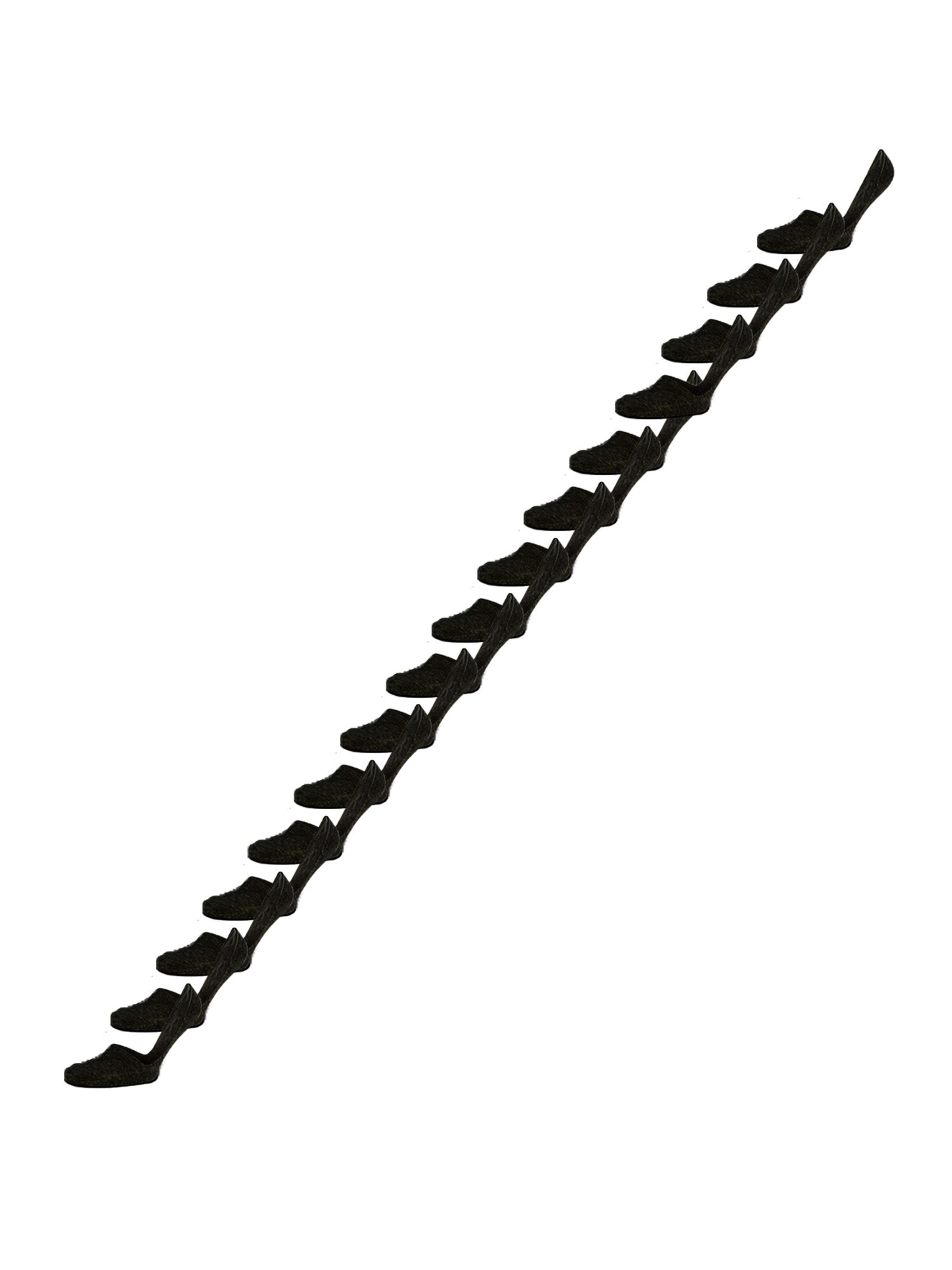 Nur Die Sports socks in Black: front