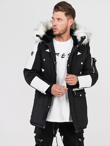 behype Parka 'FADE-2' in Mischfarben: predná strana