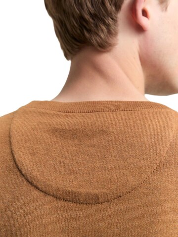TOM TAILOR Sweater in Brown