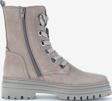GABOR Lace-Up Ankle Boots in Grey