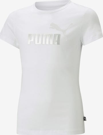 PUMA Tričko – bílá: přední strana