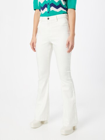 Dorothy Perkins Flared Jeans 'Frankie' i vit: framsida