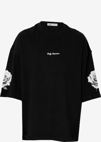 VAMOS CLO - Camisa em preto: frente