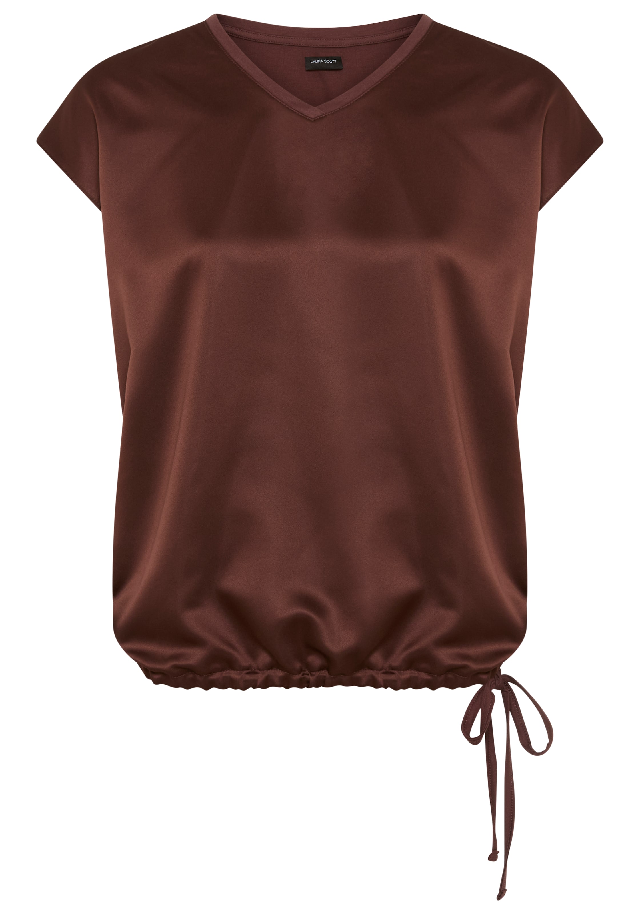 LAURA SCOTT Bluse in Braun: Vorderseite